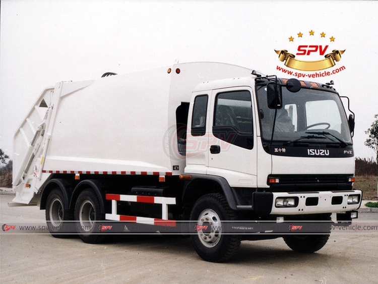 Compactor Garbage Truck - ISUZU - RF